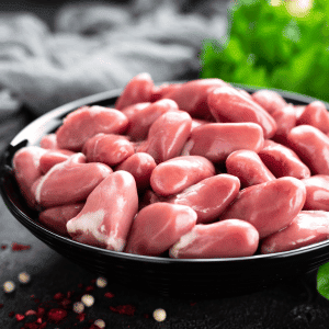 chicken hearts