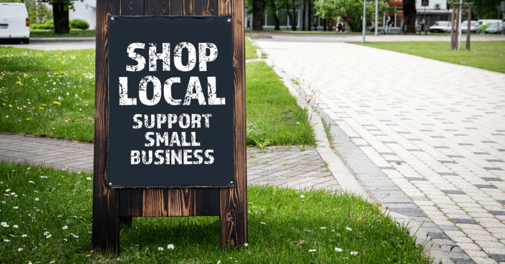 Holiday Gift Ideas in Katy and Surrounding Areas Shop local sign Katy, TX