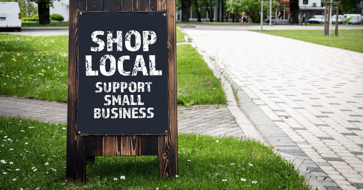 Holiday Gift Ideas in Katy and Surrounding Areas Shop local sign Katy, TX