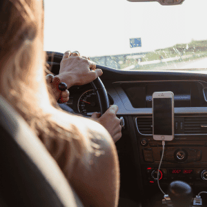 professional dog walker driving in Katy. TX