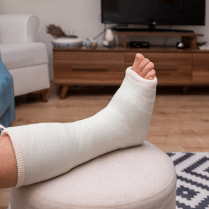 injured leg in Katy, Texas